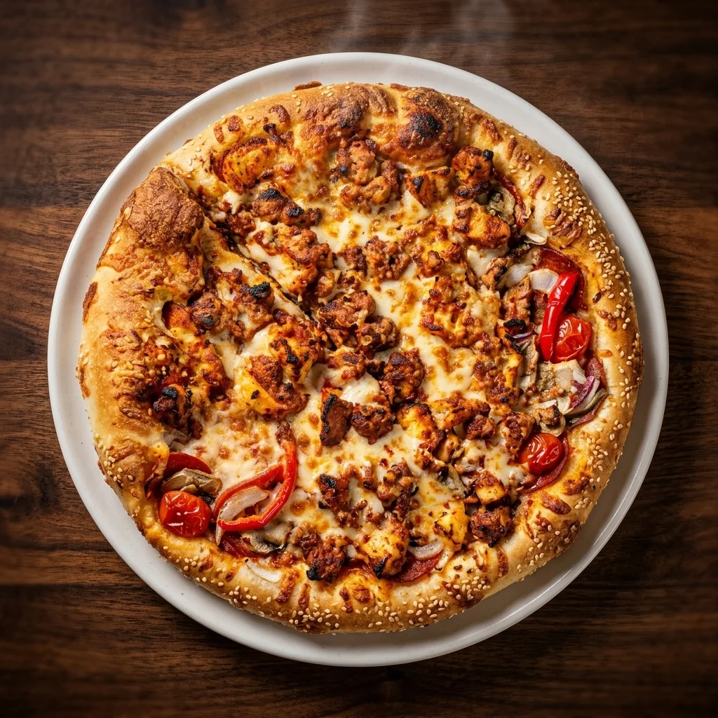 Specialty pizzas at Triple C Pizzeria Winnipeg