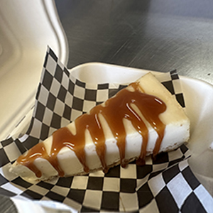 Cheesecake slice